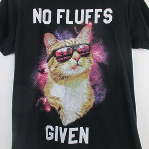 Black Matter Graphic Tee-Shirt Size M Cat Shirt
